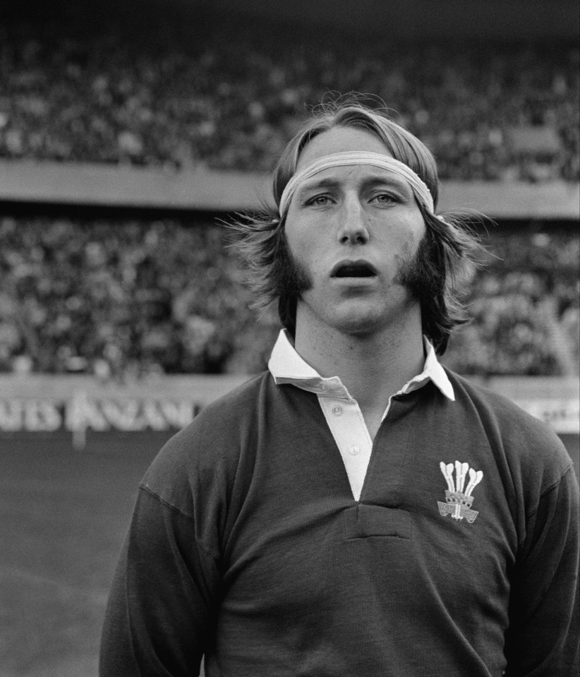 He became known by the three initials after another John Williams made his Wales debut in 1973