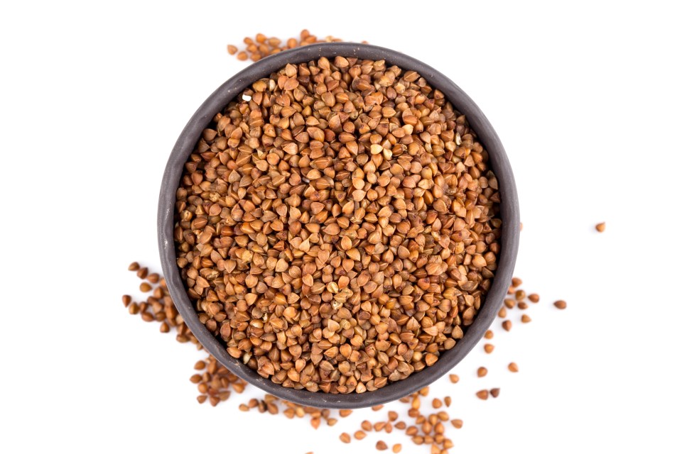 Buckwheat is high in fibre and gluten free