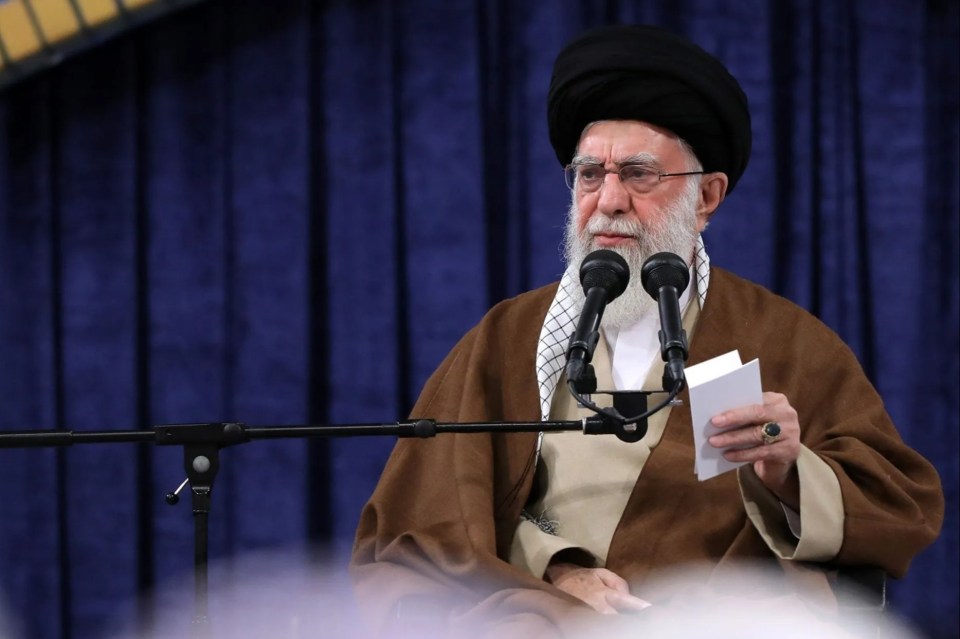 Iranian Supreme Leader Ayatollah Ali Khamenei (pictured) as his regime have refused to officially comment on the strikes on Pakistan