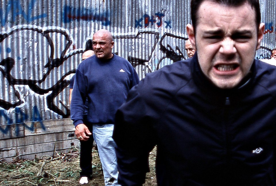 No Merchandising. Editorial Use Only. No Book Cover Usage. Mandatory Credit: Photo by Vertigo Films/Kobal/REX/Shutterstock (5880870m) Danny Dyer The Football Factory - 2004 Director: Nick Love Vertigo Films UK Scene Still Drama