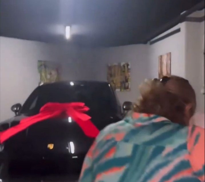 He gifted his mum an incredible new Porsche Cayenne