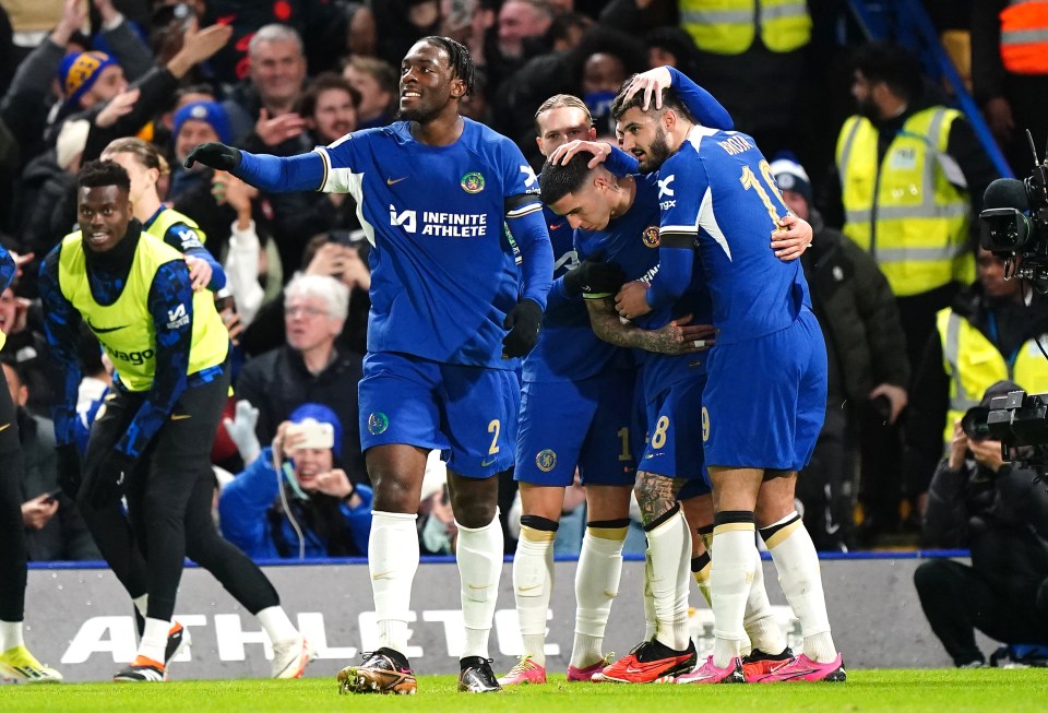 Chelsea cruised into another Wembley final with a 6-1 demolition of Middlesbrough