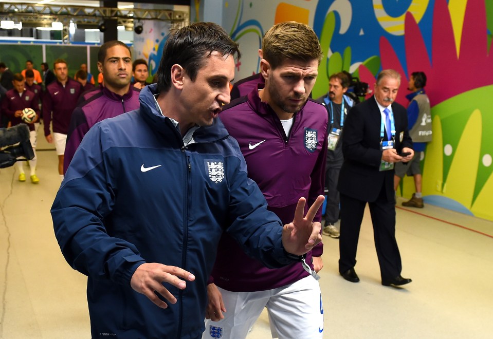 Gary Neville tried to convince Liverpool legend Steven Gerrard to join Manchester United