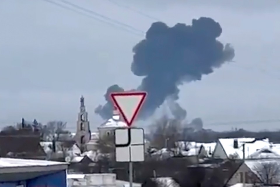 A Russian military transport plane carrying 65 Ukrainian prisoners of war crashed in a Russian region near Ukraine last week