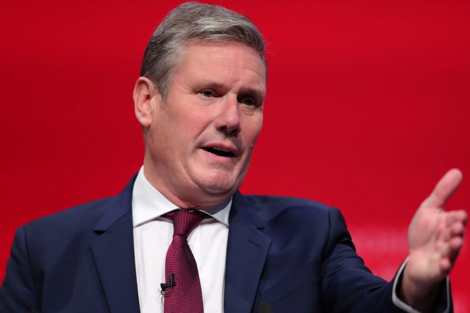 Sir Keir Starmer abandoned Labour’s flagship pledge to borrow £28billion a year for green projects