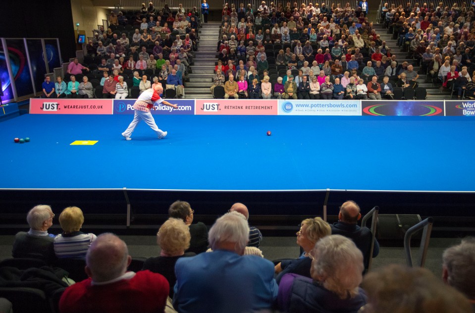 The World Indoor Bowls champions are being crowned