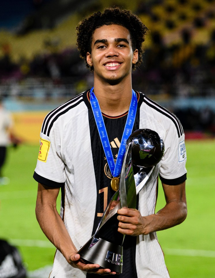 David Odogu helped Germany win the U17 World Cup last year