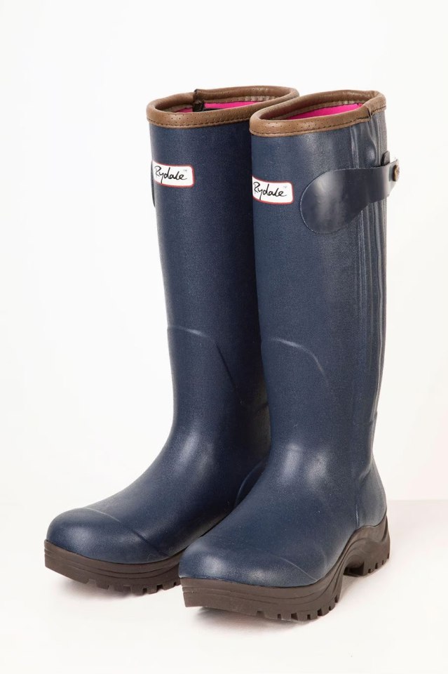 These classy wellingtons will keep your feet warm in Winter