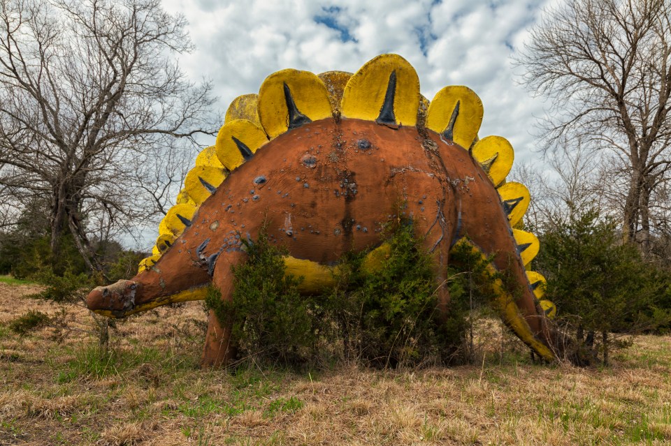 Incredible pictures show what remains today of the real-life Jurassic Park