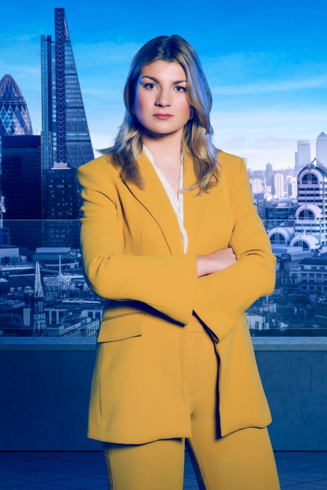 Flo Edwards is hoping for Lord Sugar's £250k investment on The Apprentice