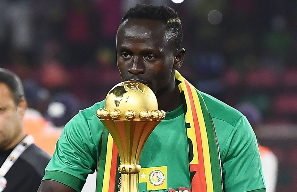 Mane won the Africa Cup of Nations in 2022