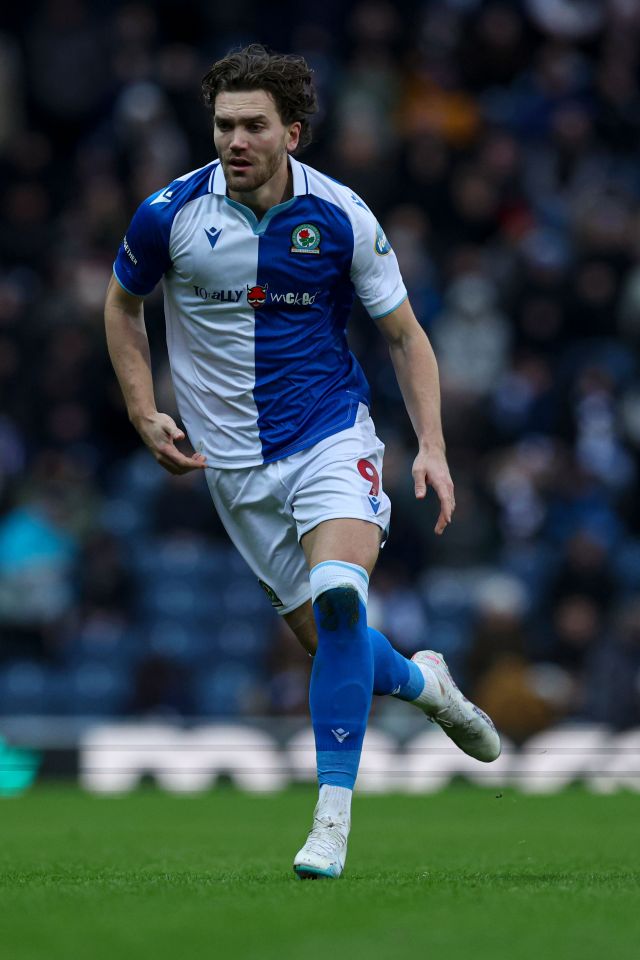 Ipswich are swooping for Blackburn striker Sam Gallagher