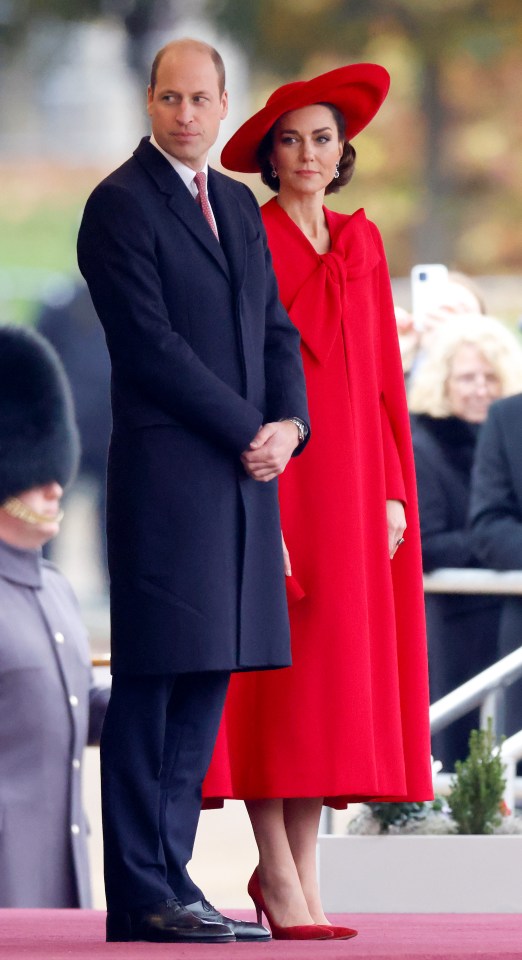 Kate, pictured with Prince William in November, is said to be wanting to get back to her royal duties ‘as soon as possible’