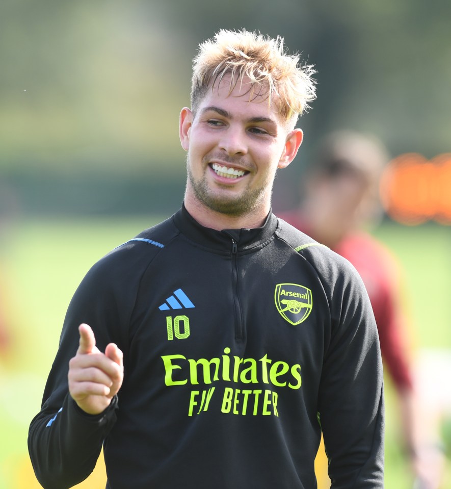 West Ham want Emile Smith Rowe on a six-month loan