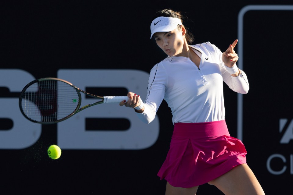 Emma Raducanu has won on her return to tennis after a 259-day injury