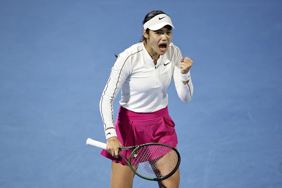 Raducanu secured a three-set win over Elena-Gabriela Ruse in the first round of the ASB Classic in Auckland