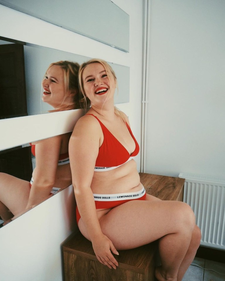 Her Instagram account celebrates women’s bodies