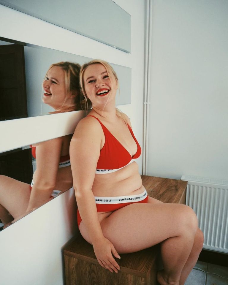 Her Instagram account celebrates women's bodies