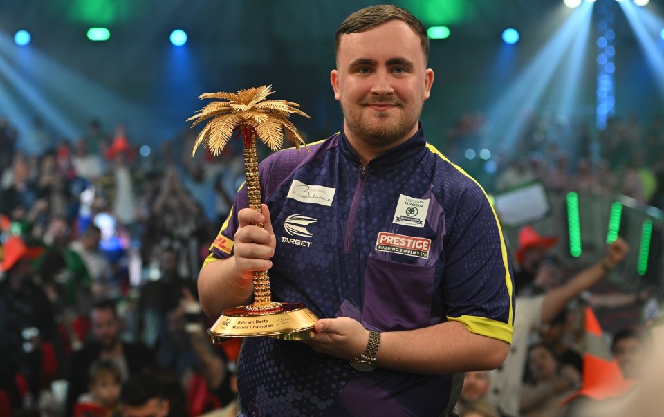 Littler won the Bahrain Masters on Friday night