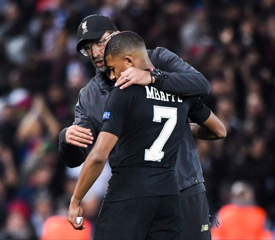 Mbappe previously held talks with Liverpool and admires Jurgen Klopp's play