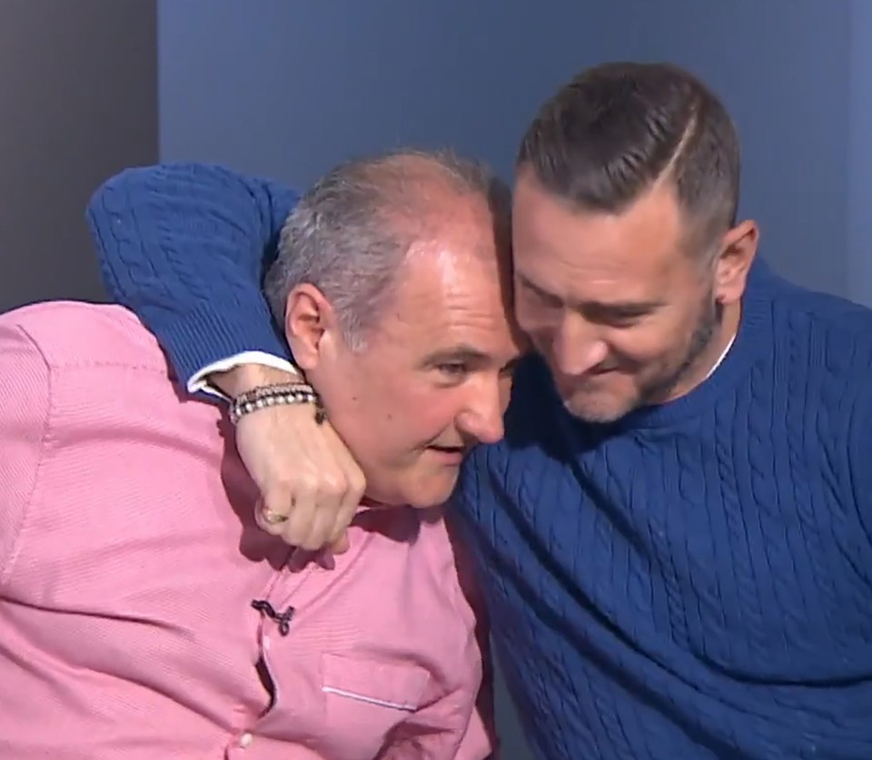 Will Mellor has an emotional meeting with sub-postmaster Lee Castleton, who he portrayed in Mr Bates v The Post Office