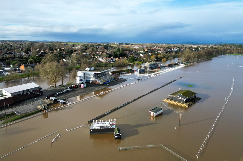 Worcester is prone to flooding given its close proximity to the River Severn