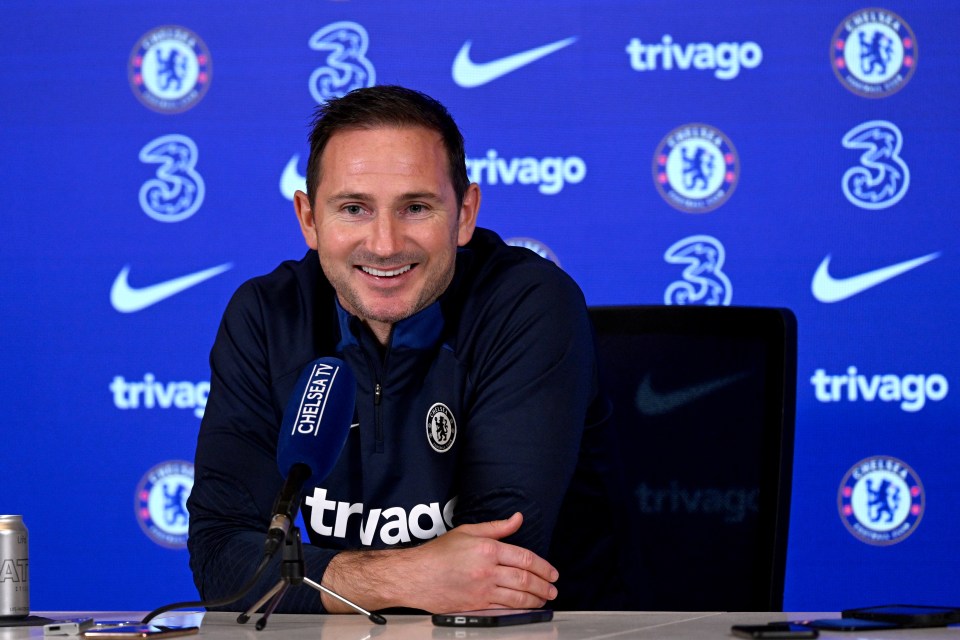 Lampard has become an internet sensation for his quick switch between joking and being serious