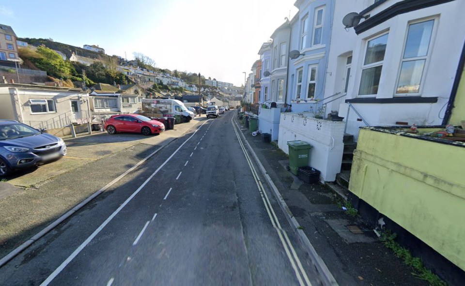 The boy was taken to hospital from a home in Brixham