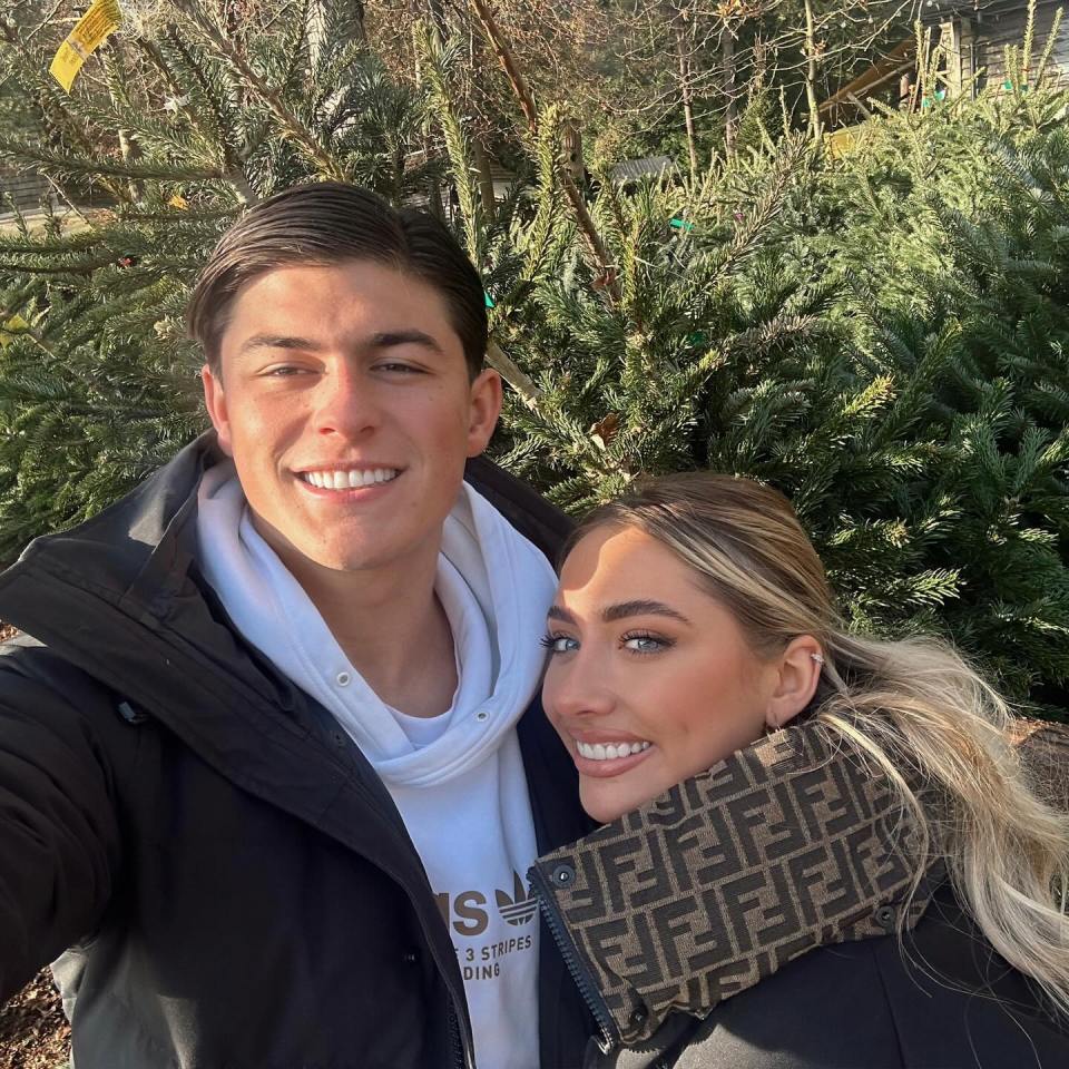 Louis Rees-Zammit has the full support of his girlfriend Saffron Barker