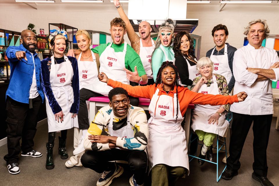 The second series cast alongside host Melvin Odoom and chef Giorgio Locatelli