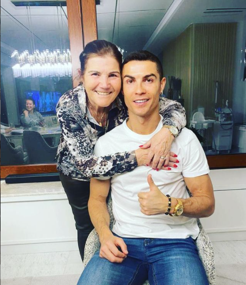 Cristiano Ronaldo shocked his mum Maria Dolares on her birthday