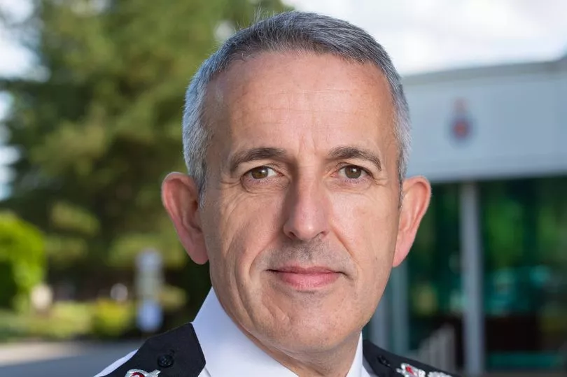 Chief Constable Chris Rowley has resigned