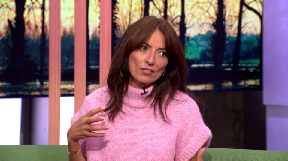 Davina McCall has revealed she burst into tears on The Masked Singer