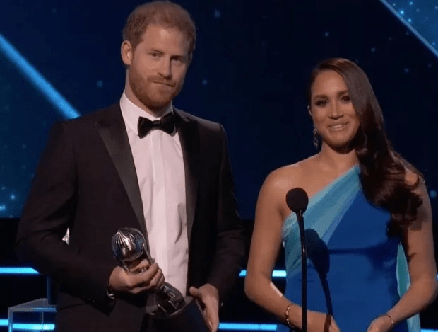 Meghan's collection includes a gold cuff bracelet that we've seen her wearing