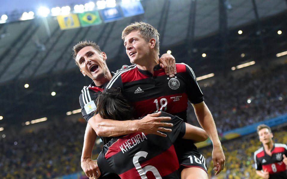 Toni Kroos starred for Germany at the 2014 World Cup