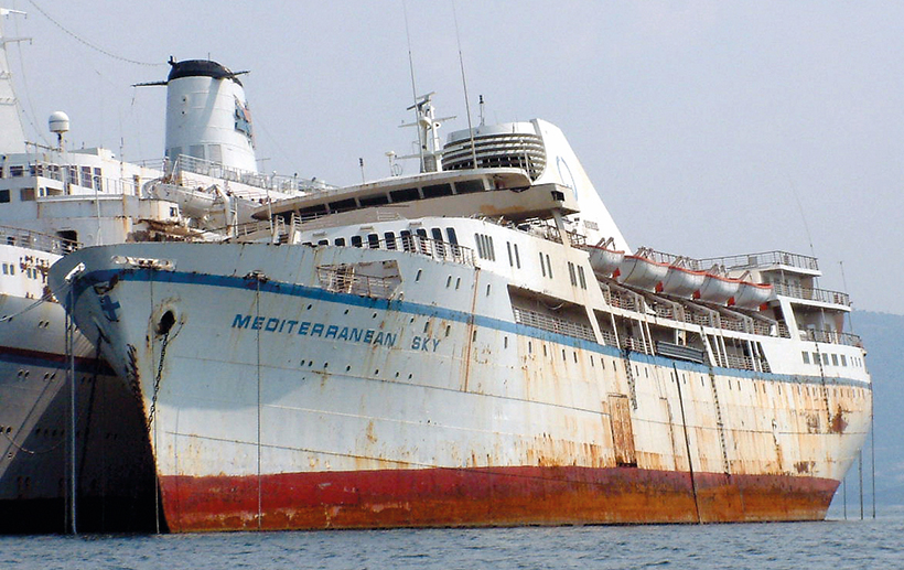 The City of York ship has been left to rot for the past 22 years