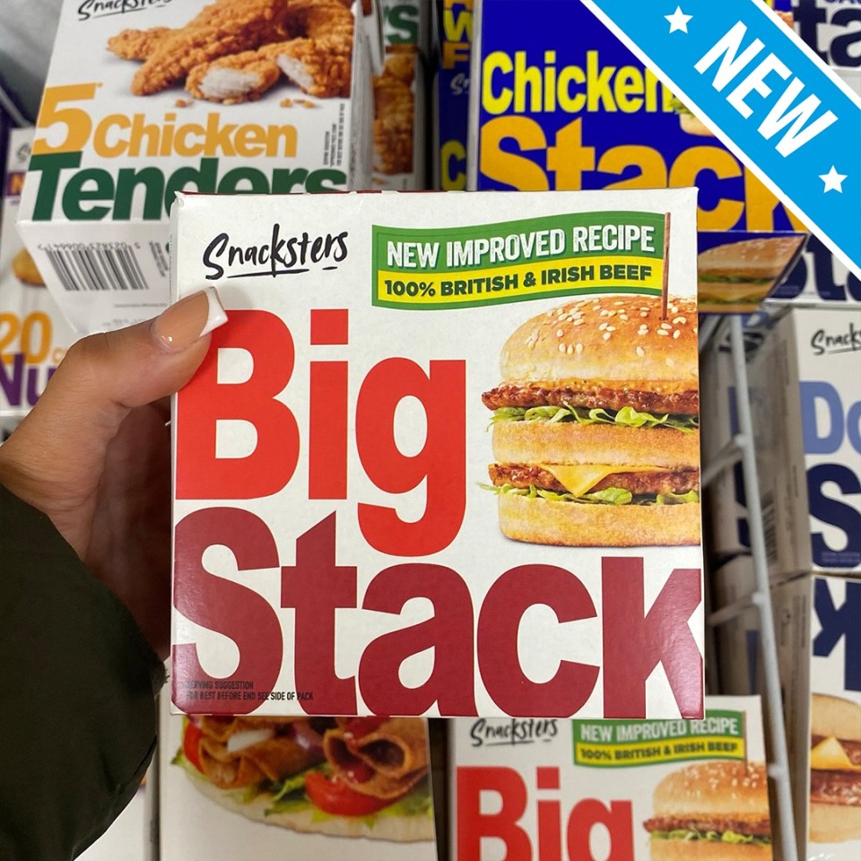 If you like the Big Mac you can try the Big Stack which is £3.19 cheaper