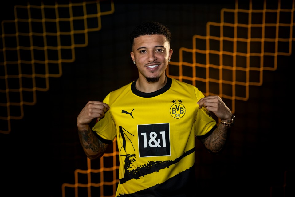 Jadon Sancho has revealed who his football icon is in an interview with Borussia Dortmund after returning to the club on loan