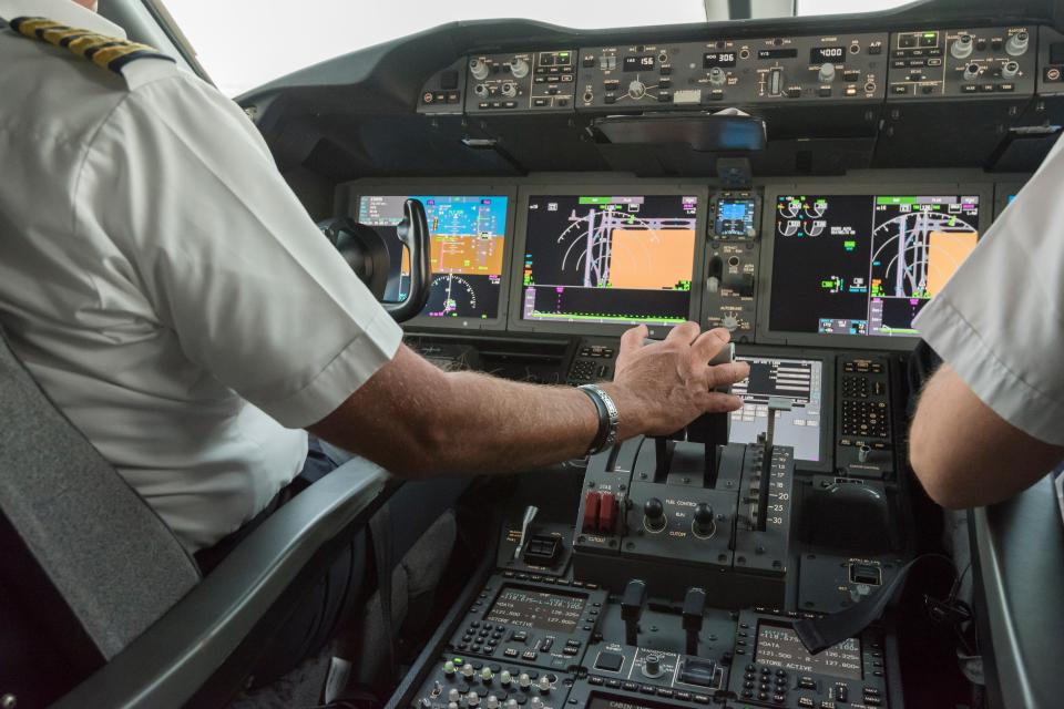 Clear air turbulence is the most dangerous - as pilots can't warn you