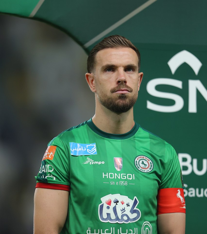 Henderson spent just three months with Al-Ettifaq in the Saudi Pro League