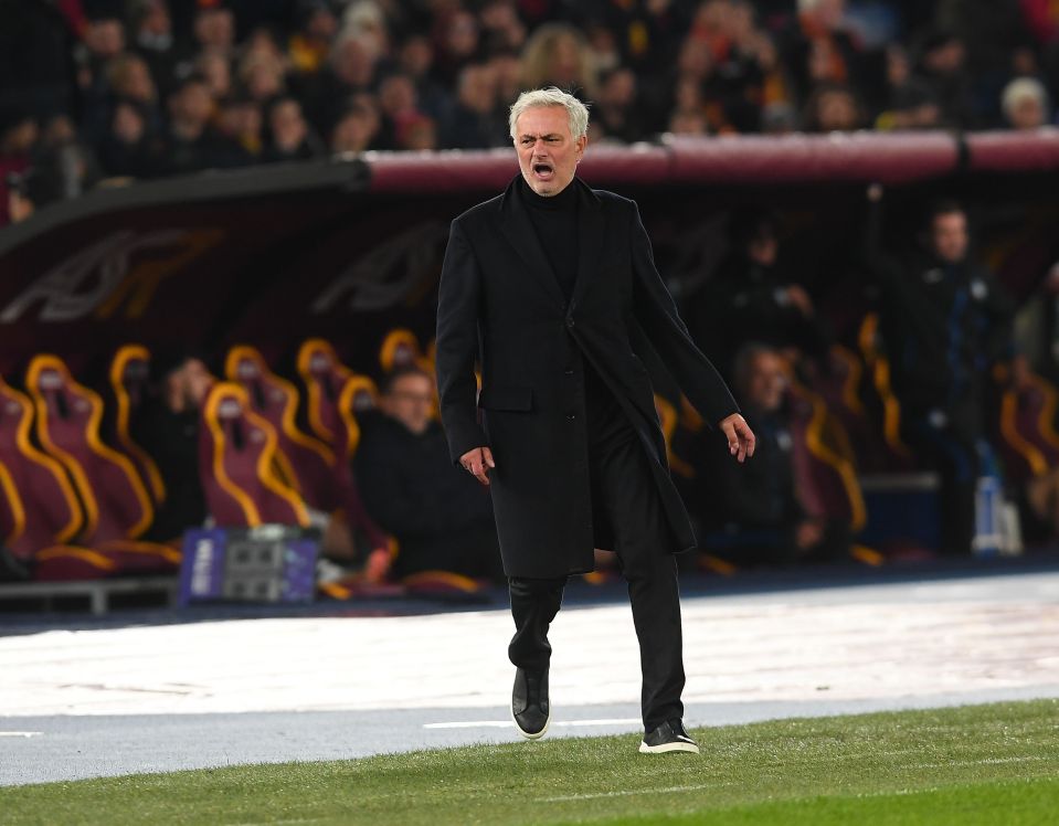 Mourinho's Roma was knocked out of the Coppa Italia after a heated derby with Lazio