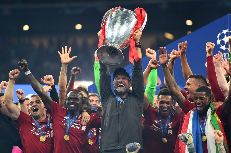 The German manager guided Liverpool to Champions League success in June 2019