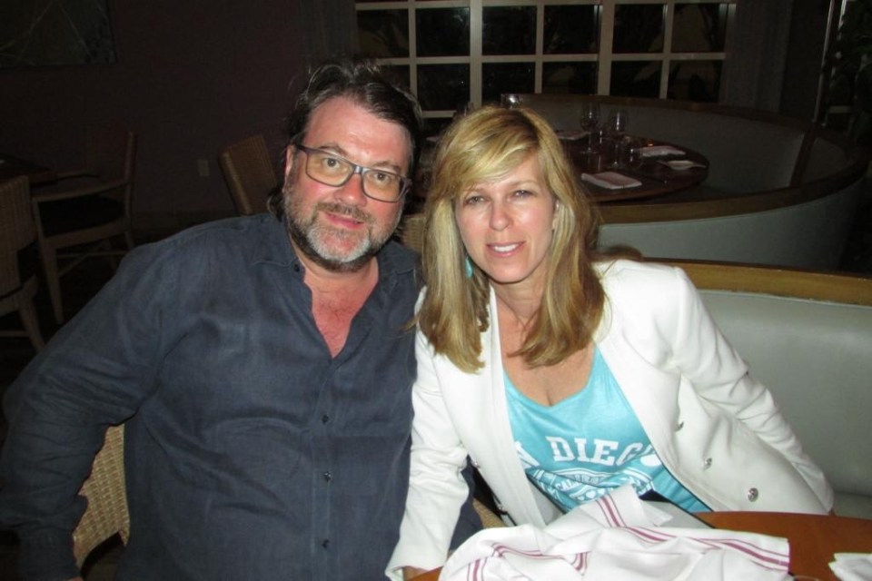 Kate Garraway with her late husband Derek Draper