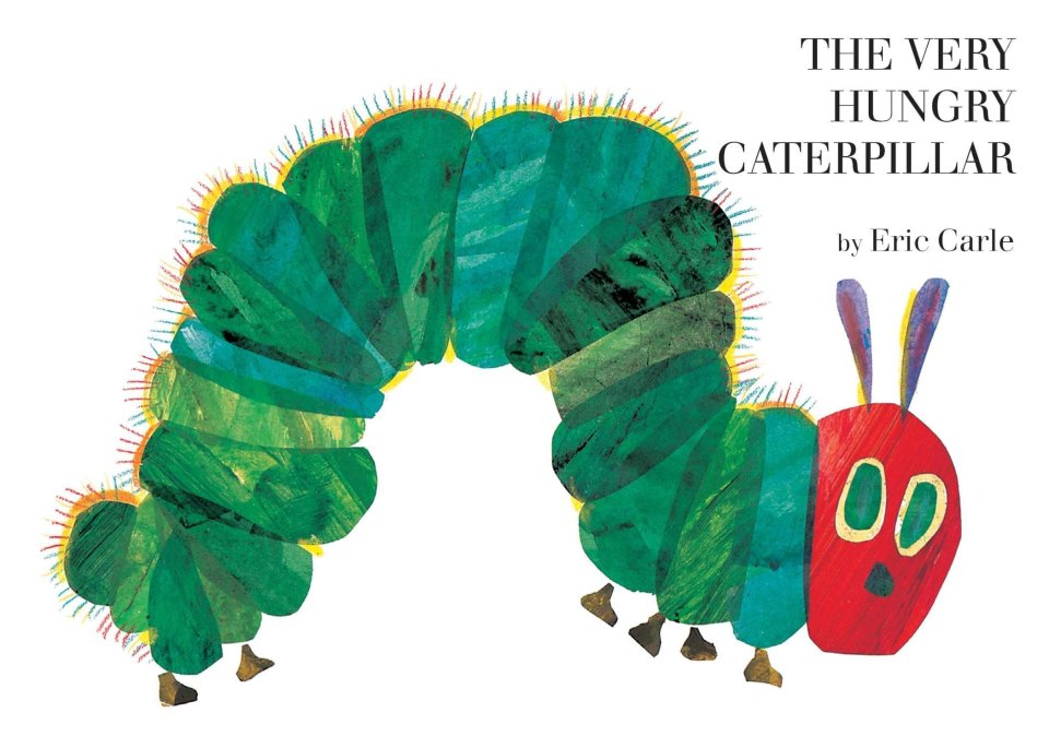 The Very Hungry Caterpillar, by Eric Carle is a brilliant first book because it is very interactive