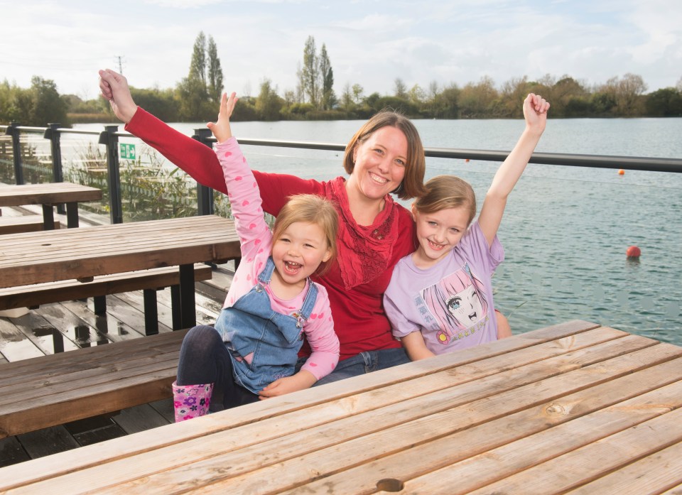 Emma, Simon and their two daughters loved every minute of their stay at Chichester Lakeside Holiday Park in Sussex