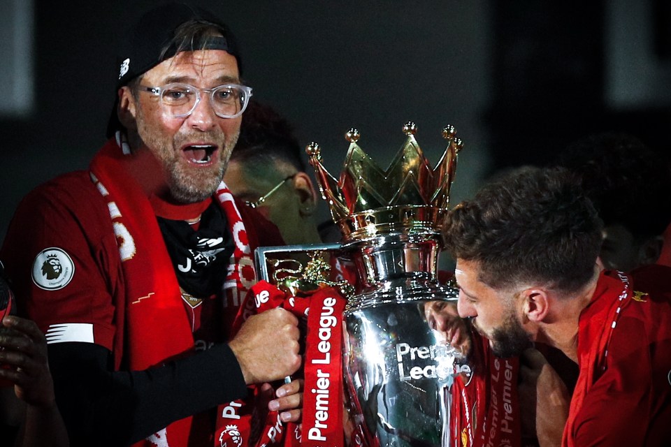 Liverpool won their first league title in 30 years under the German