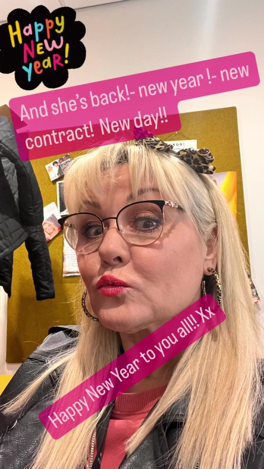 The star's Instagram post has raised eyebrows - with her decision to quit the soap's iconic Cobbles revealed last year