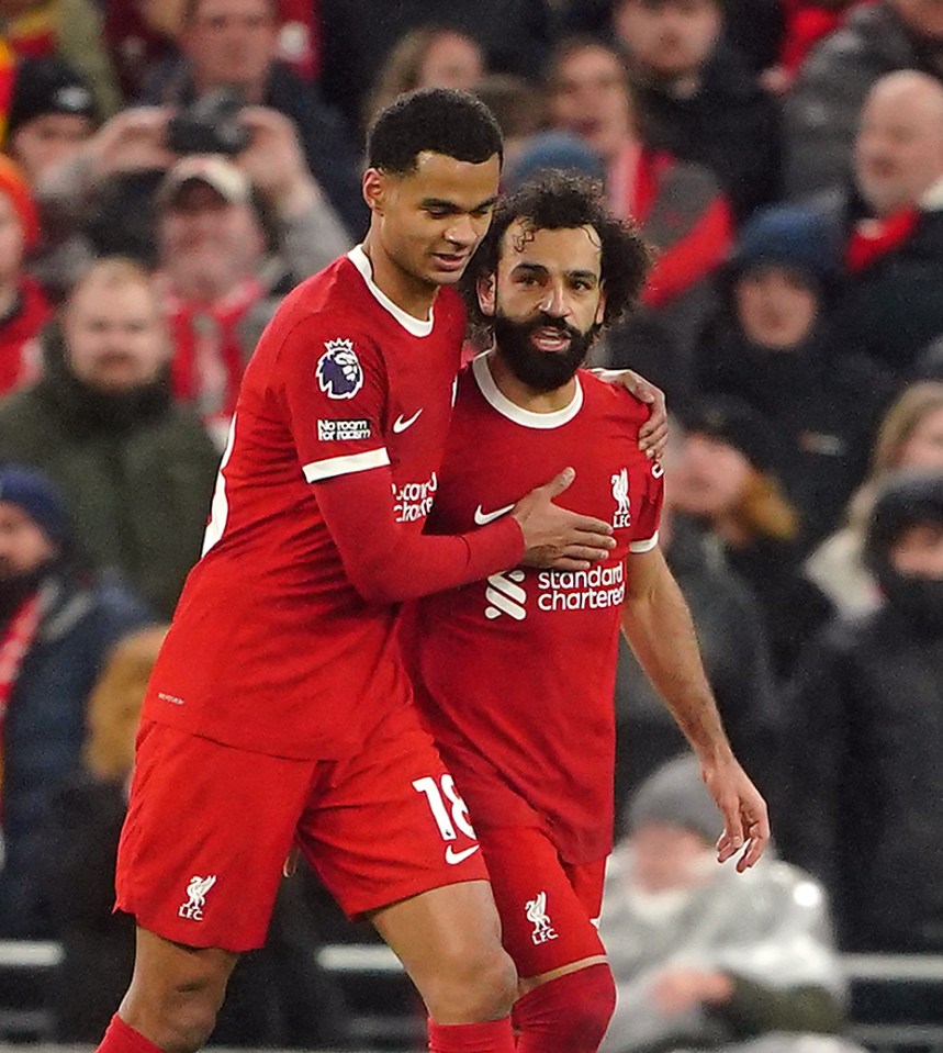 Mohamed Salah's double inspired Liverpool to a 4-2 win against Newcastle and sent The Reds top of the table