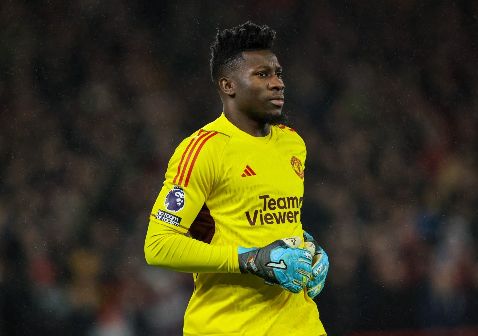 Andre Onana will miss Cameroon's AFCON opener to play for Man Utd against Spurs