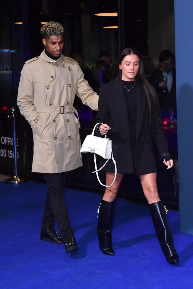 The news of Rashford's split with his fiance Lucia Loi, his childhood sweetheart, after he was pictured walking back into a Miami hotel with personal trainer Courtney Caldwell